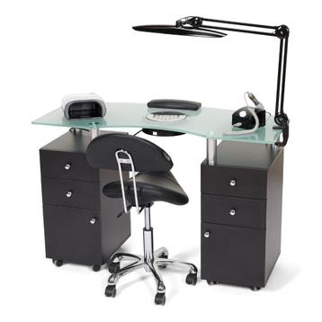 Set | Manicuretafel | UVlamp | Werklamp | Tabouret | Frees beschikbaar voor biedingen