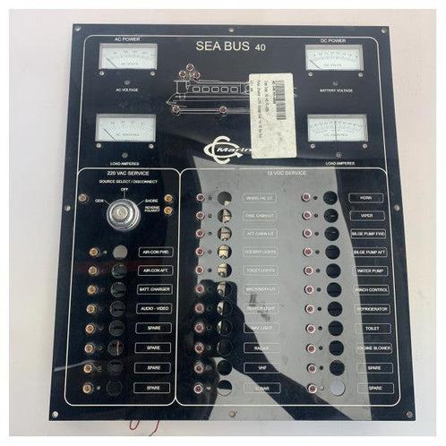 Bieden: Gulf Craft Sea Bus 40 AC | DC distribution panel 12, Watersport en Boten, Bootonderdelen, Elektra en Verlichting, Nieuw