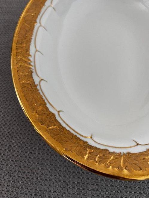Meissen - Schotel - Porselein - Blaadje X Vorm, Antiek en Kunst, Antiek | Glas en Kristal