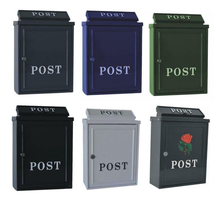 Brocante brievenbus Adelaide, stijlvol jaren 30 stijl, Tuin en Terras, Brievenbussen, Nieuw, Ophalen of Verzenden