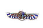 Brooch Egyptian revival - Zilver - Egypte - early 20th