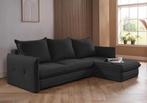 ACTIE! Slaapbank Rome  200 Zwart, Huis en Inrichting, Verzenden, Nieuw, Zwart, 200 cm