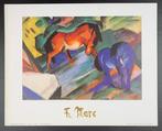Franz Marc (1880-1916) - Rotes und blaues Pferd, 1912 -