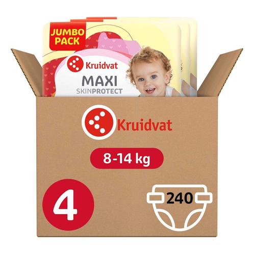 Kruidvat 4 Maxi Luiers Volumedoos 2 Maanden, Kinderen en Baby's, Overige Kinderen en Baby's, Nieuw, Verzenden