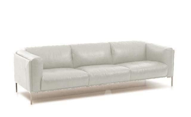 Bankstel Bern - rechte banken - Wit, Huis en Inrichting, Banken | Bankstellen, Nieuw, Leer