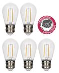 Doos 5 stuks Bailey LED Party ST45 E27 2W 200lm 2700K Sto...