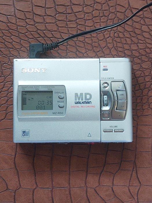 Sony - MZ-R50 Draagbare minidisc speler-recorder, Audio, Tv en Foto, Radio's