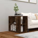 vidaXL Bijzetkast 60x30x50 cm bewerkt hout gerookt, Huis en Inrichting, Verzenden, Nieuw, 50 tot 100 cm, Minder dan 100 cm