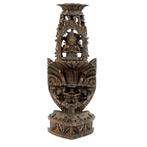 Indonesisch Houtgesneden Lamp Sokkel, Ophalen