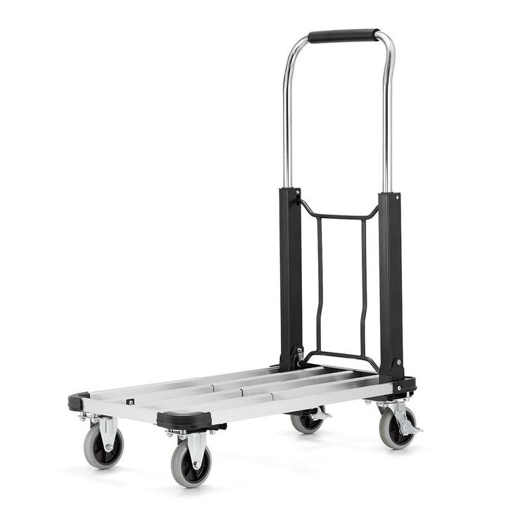 Transportwagen - 71x41cm - opvouwbaar - tot 150 kg - alum..., Doe-het-zelf en Verbouw, Transportwagens, Nieuw, Ophalen of Verzenden