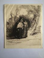 Rembrandt Van Rijn (1606-1669) - The Spanish gypsy Preciosa,, Antiek en Kunst