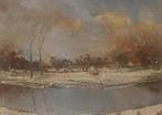 Achille Lammens (1888-1969) - Paysage d’hiver, Antiek en Kunst