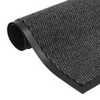 vidaXL Droogloopmat rechthoekig getuft 120x180 cm antraciet, Tuin en Terras, Deurmatten, Verzenden, Nieuw