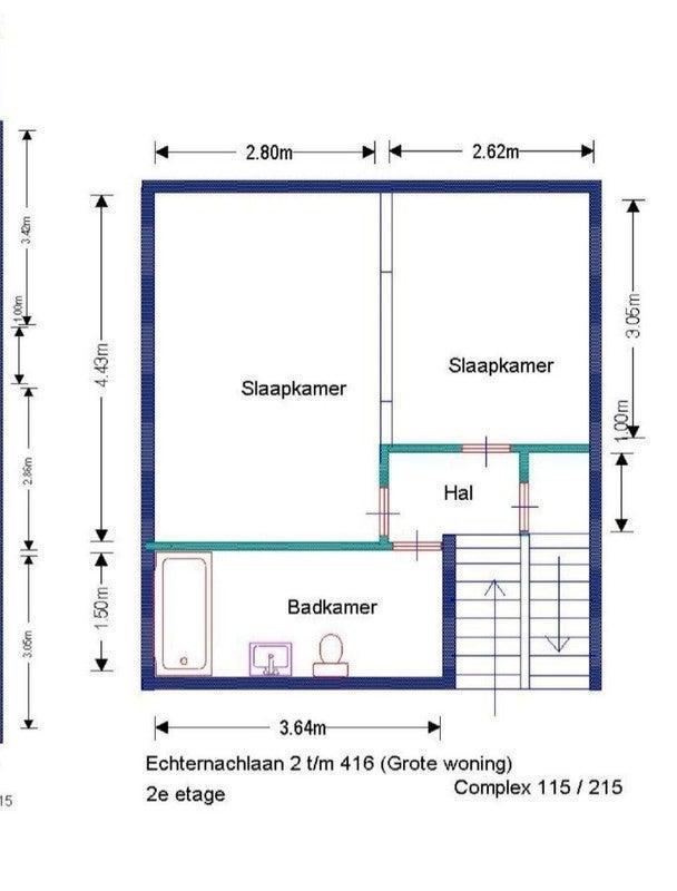 Te huur: Appartement Echternachlaan in Eindhoven, Huizen en Kamers, Huizen te huur, Noord-Brabant, Appartement