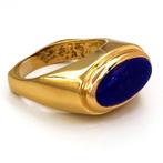 18 karaat Geel goud - Ring - 5.00 ct Lapis lazuli
