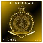 Niue. 1 Dollar 2023 Siesta 170th Anniversary of Vincent Van