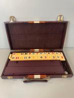 Bordspel - Elegante Vintage Rummikub Set in Luxe Koffer -