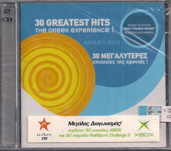 cd - Various - 30 Greatest Hits - The Greek Experience! -..., Cd's en Dvd's, Cd's | Overige Cd's, Zo goed als nieuw, Verzenden