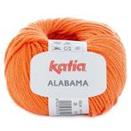 Katia Alabama - 25 oranje - Katoen/Acryl Garen, Hobby en Vrije tijd, Breien en Haken, Ophalen of Verzenden, Nieuw