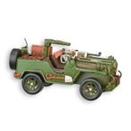 A TIN MODEL OF A WILLYS JEEP (Beeldjes - Decoratie), Antiek en Kunst, Verzenden