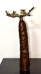 Abdoulaye Derme - sculptuur, Baobab stylisé en bronze - 35