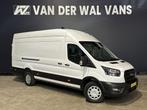 Ford Transit 2.0 TDCI 131pk L4H3 Euro6 Airco | Camera | Crui, Stof, Gebruikt, Wit, Dealer onderhouden