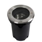 Richtbare Grondspot Ø12 Rond RVS Tuinverlichting Grondspots, Tuin en Terras, Buitenverlichting, Verzenden, Nieuw