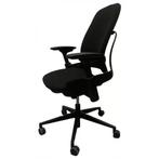 Steelcase Leap V2 Zwart, Huis en Inrichting, Bureaustoelen, Verzenden, Zwart, Zo goed als nieuw, Bureaustoel