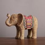 Handmade - Stoel - Rattan - rotan olifantenstoel, Antiek en Kunst