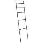 Handdoekhouder Ladder Sapho Debut 186 cm Zwart Mat, Ophalen of Verzenden, Nieuw, Bad