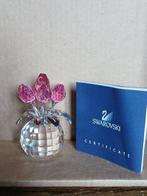 Swarovski - Beeldje - Vase Pink Tulips - 626874 - Box +