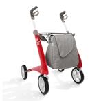 Rollator Ultralight rood carbon by Acre met weekend bag, Ophalen of Verzenden, Nieuw