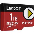 Lexar MicroSD Express 7.1 Play Pro 1TB (104MB/s w/ UHS-I), Audio, Tv en Foto, Fotografie | Geheugenkaarten, Ophalen of Verzenden