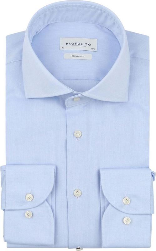 Profuomo Overhemd Norris Lichtblauw maat 42 Heren, Kleding | Heren, Overhemden, Nieuw, Verzenden