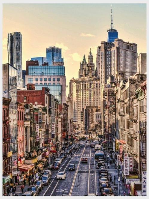 Fabian Kimmel - Evenings in the City I - Series of 3, New, Antiek en Kunst, Kunst | Schilderijen | Modern