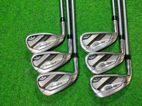 Callaway Mavrik golfset linkshandig 5/pw regular flex +1..., Sport en Fitness, Golf, Set, Zo goed als nieuw, Callaway, Ophalen of Verzenden