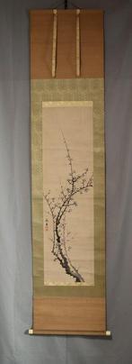 Plum Blossoms in Ink Wash Painting - With signature Knen