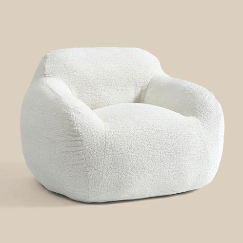 *WOONWINKEL* Zachte Fauteuil Creme Stof, Huis en Inrichting, Fauteuils, Nieuw, Stof, Verzenden