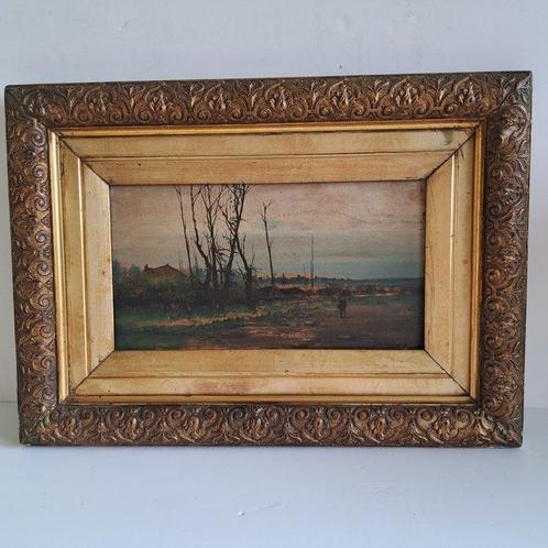 M. Simo (XIX) - Landscape - Spanish school, Antiek en Kunst, Kunst | Schilderijen | Klassiek