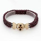 Armband - 14 karaat Geel goud - Granaat, Nieuw