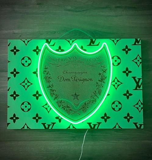 LEDMansion (1995) - Dom Perignon Led Wall Art, Antiek en Kunst, Kunst | Schilderijen | Modern