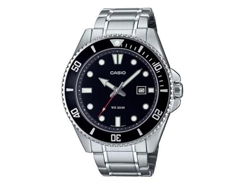 Casio Casio Collection MDV-107D-1A1VEF Horloge - Staal -, Sieraden, Tassen en Uiterlijk, Horloges | Heren, Zo goed als nieuw, Verzenden