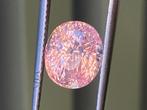 1 pcs Oranje, Roze Padparacha saffier - 5.07 ct - Gem, Nieuw