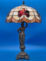 Tafellamp - Glas - Tiffany-stijl figuratieve tafellamp –