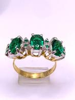 Zonder minimumprijs - Eeuwigheidsring - 9 kt. Geel goud,, Sieraden, Tassen en Uiterlijk, Antieke sieraden