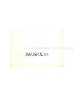 1974 JAGUAR XJ 3.4 BROCHURE NEDERLANDS, Boeken, Auto's | Folders en Tijdschriften, Nieuw, Author