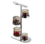 GGM Gastro | (4 stuks) Jam etagere / Buffethouder - Chroom -, Verzenden, Nieuw in verpakking