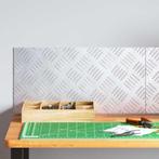 vidaXL Trap Tread Rechthoekig 2 pcs Zilver 50 x 25 cm, Doe-het-zelf en Verbouw, Ladders en Trappen, Verzenden, Nieuw