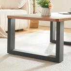 Stalen onderstel Makers set van 2 tafelpoot 40x64 cm zwart [, Huis en Inrichting, Tafelonderdelen, Verzenden, Nieuw