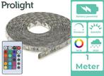 Prolight LED-Strip - Multicolour - 1 Meter - Batterijgevoed, Verzenden, Nieuw
